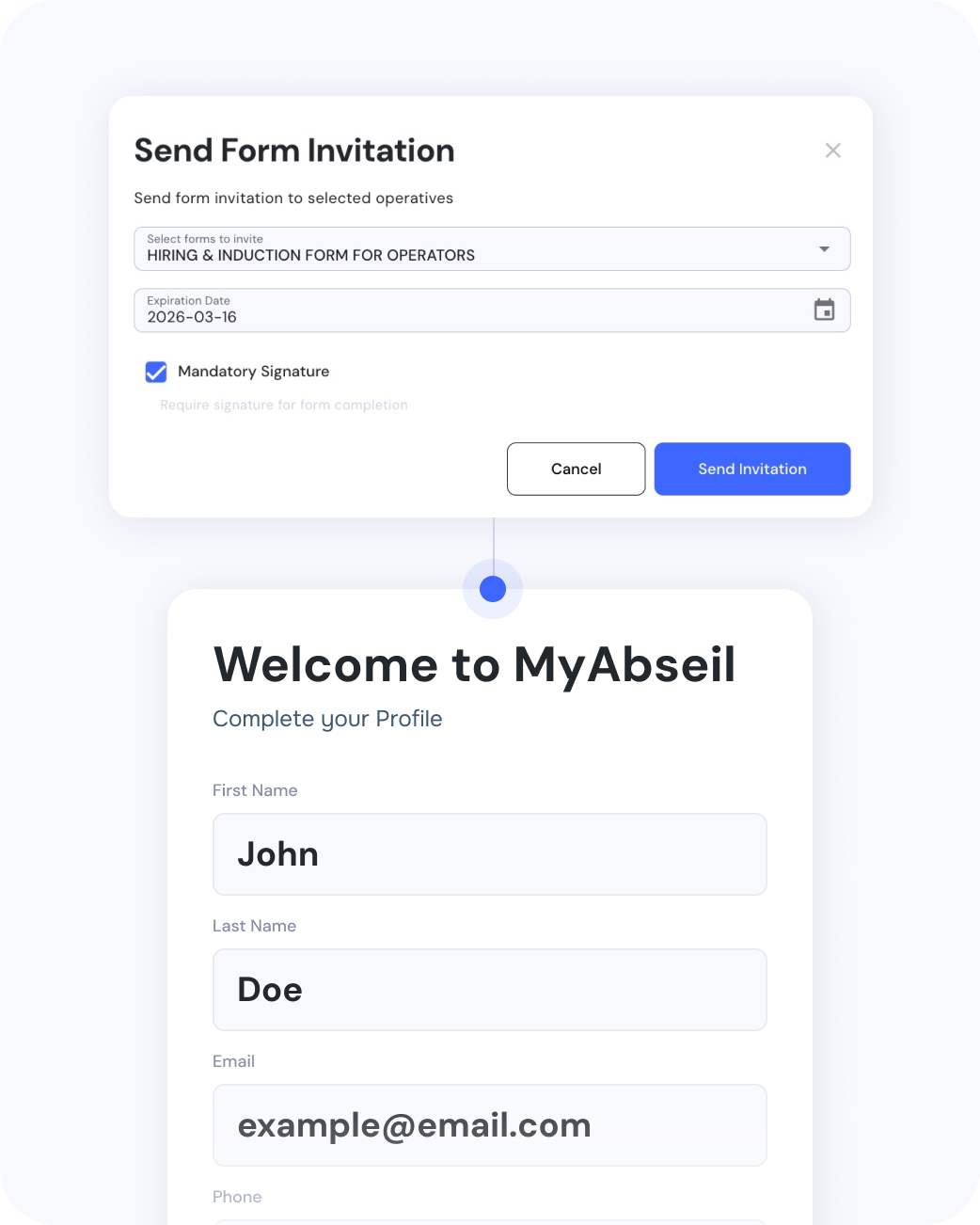Digital HR Forms & Declarations